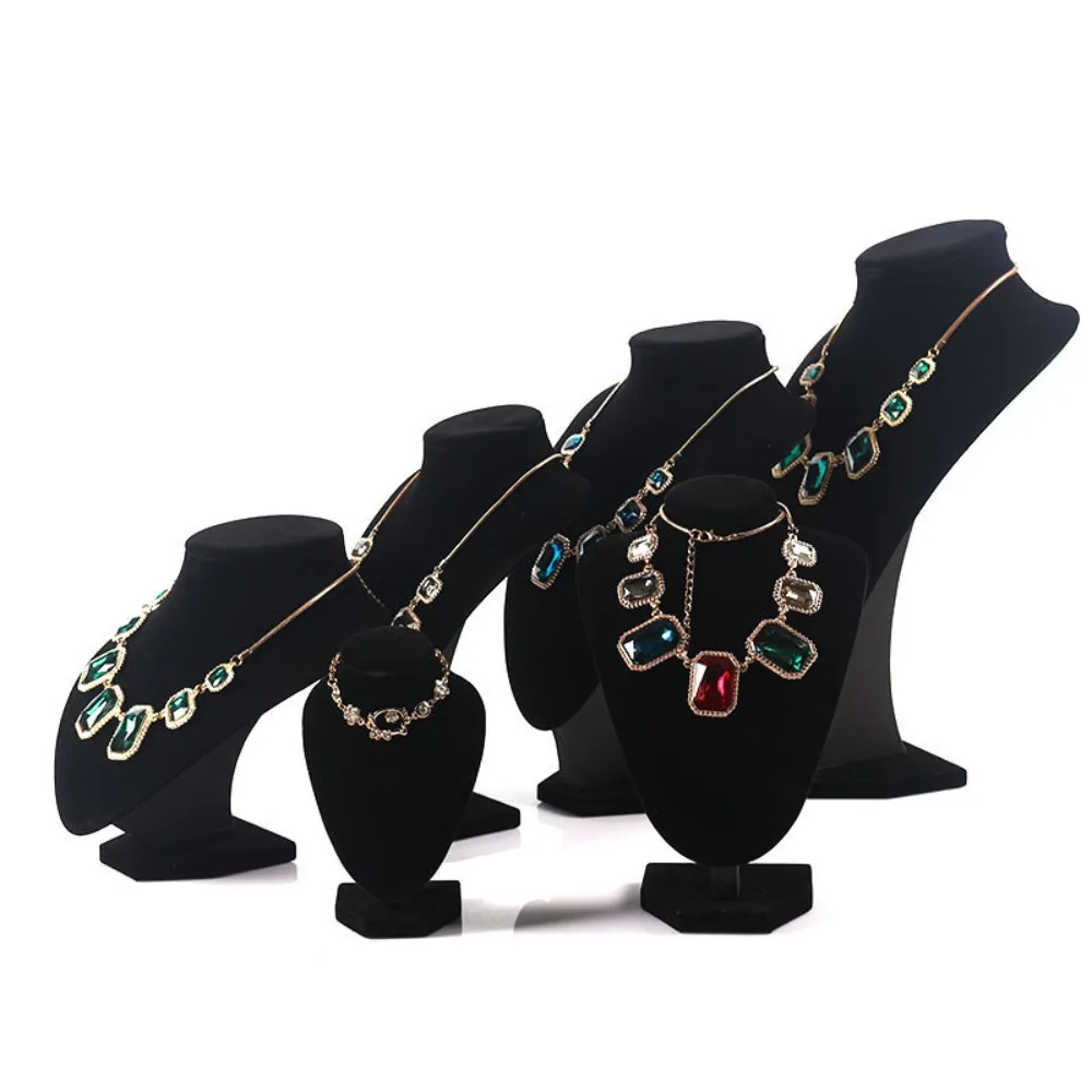 New Pendant Display Jewelry Display Rack Retail Shop Mannequin Display Organizer Stand Jewellery Decorate Bust Holder