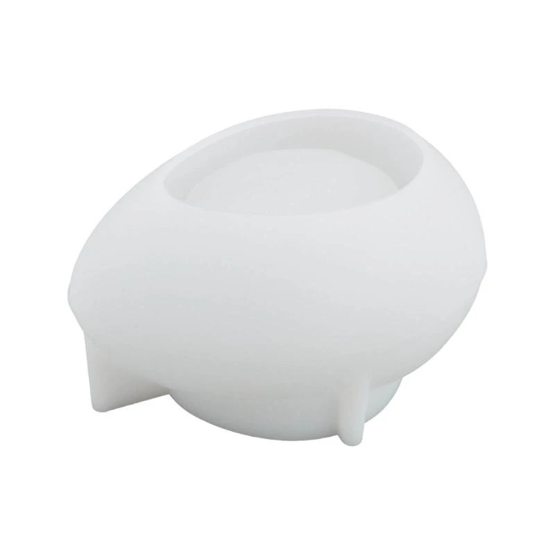 N58F Silicone Crafts Mold Eggs Candlestick Clay Mold Gift for Hand-Making Lover