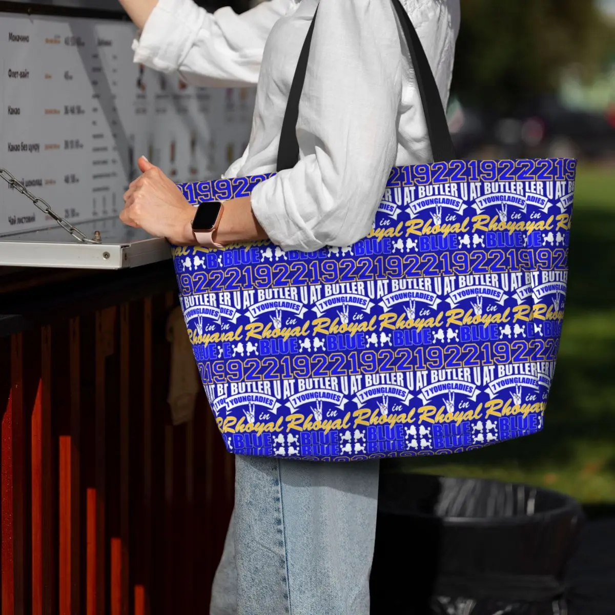 Sigma Gamma Rho 1922 At Butler U 7 Youngladies Beach Tote Bag Sport Gym Yoga Duffle Large Tote Bag Women Travel Bag Fitness bag