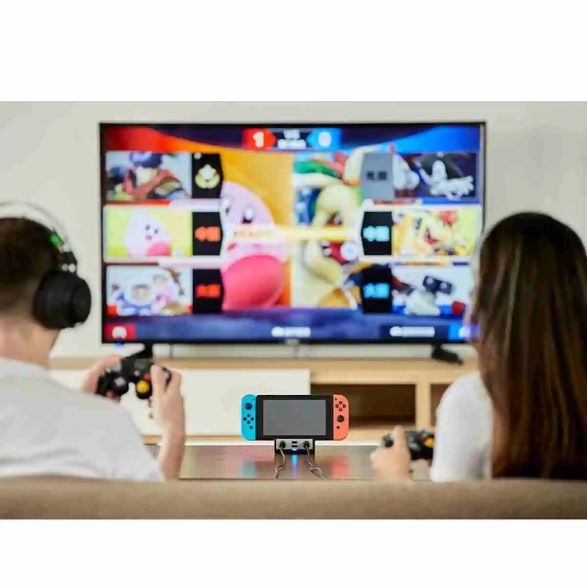 Brook Power Bay Plug-and-Play Fast Charging Dock Supports Game Cube*2/Switch*2
