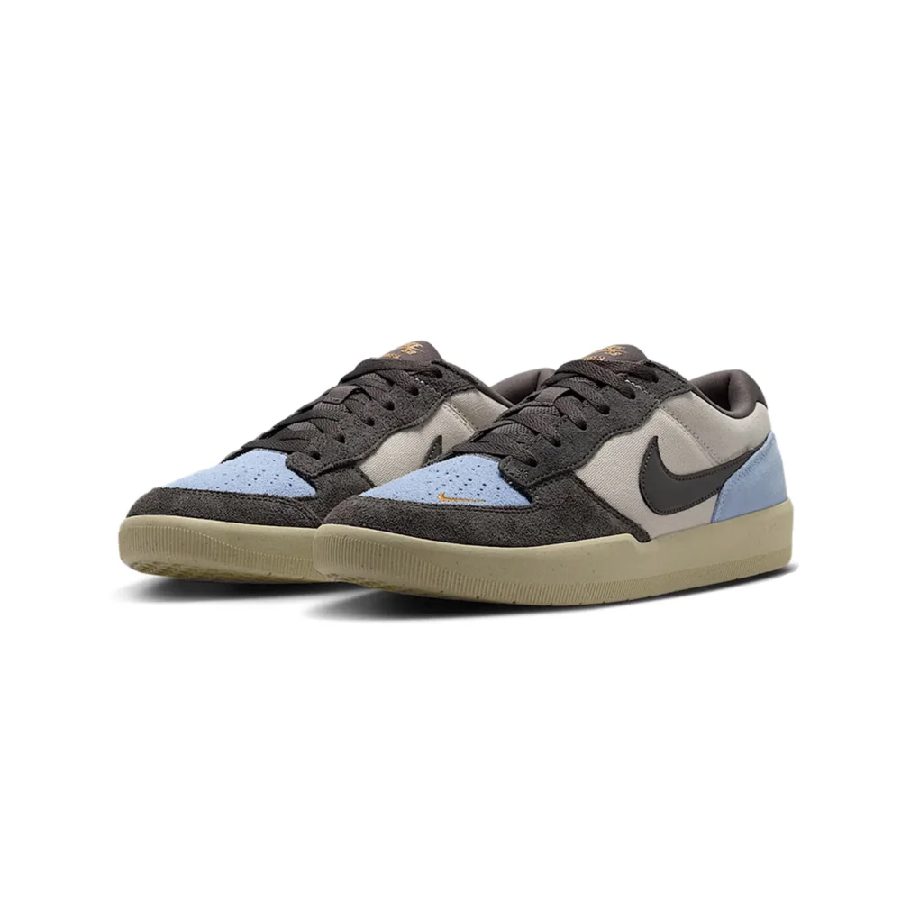 Nike SB Force 58 Unisex Skateboarding Shoes Durable Suede Upper Classic Retro Style Comfort Sneakers DV5477-102