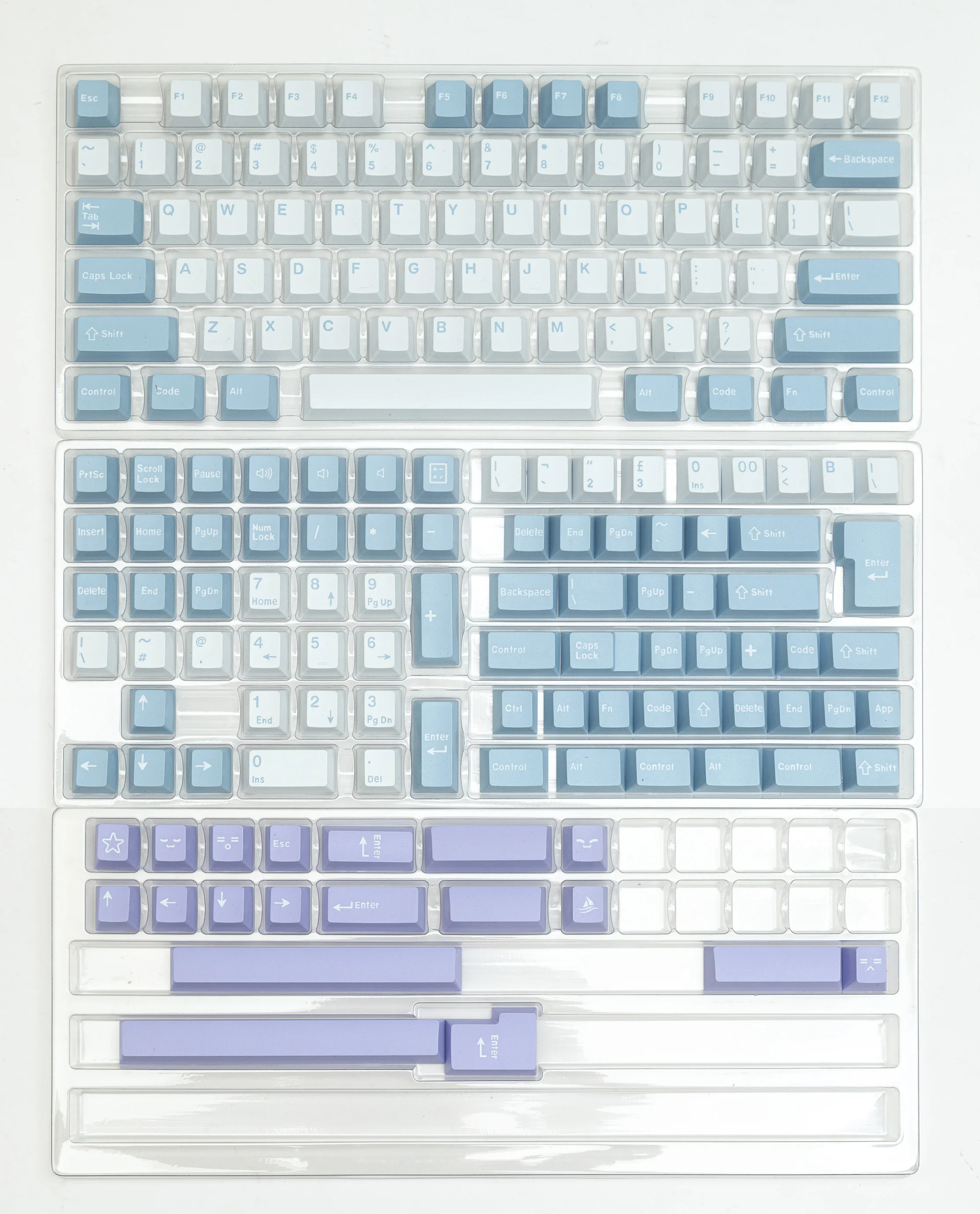 173 Keys GMK Illusion Mechanical Keyboard Keycaps Cherry Profile PBT Double Shot Keyap for MX Switch Gaming Keyboard Key Caps