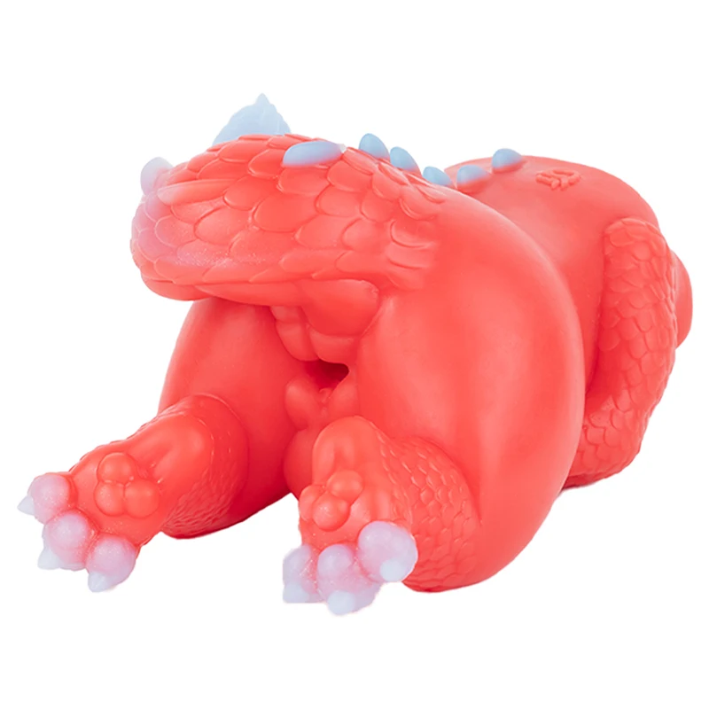 1163g Silicone Dragon Rex Double Channel Dinosaur Artificial Vagina Male Masturbator Pocket Pussy Adult Sex Toys for Men Stroker