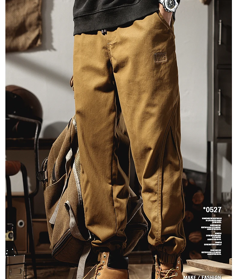 Plus Size Japanese Streetwear Oversized Cargo Pants Men Clothing Harajuku Casual Joggers Korean Hip Hop Baggy Trousers Mal