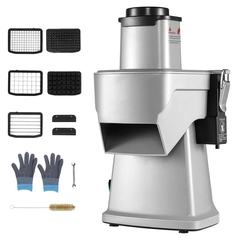Electric Vegetable Slicer 4 in 1 Multifunctional Food Cutter Vegetable Chopper for Slicing Shredding Dicing Slitting