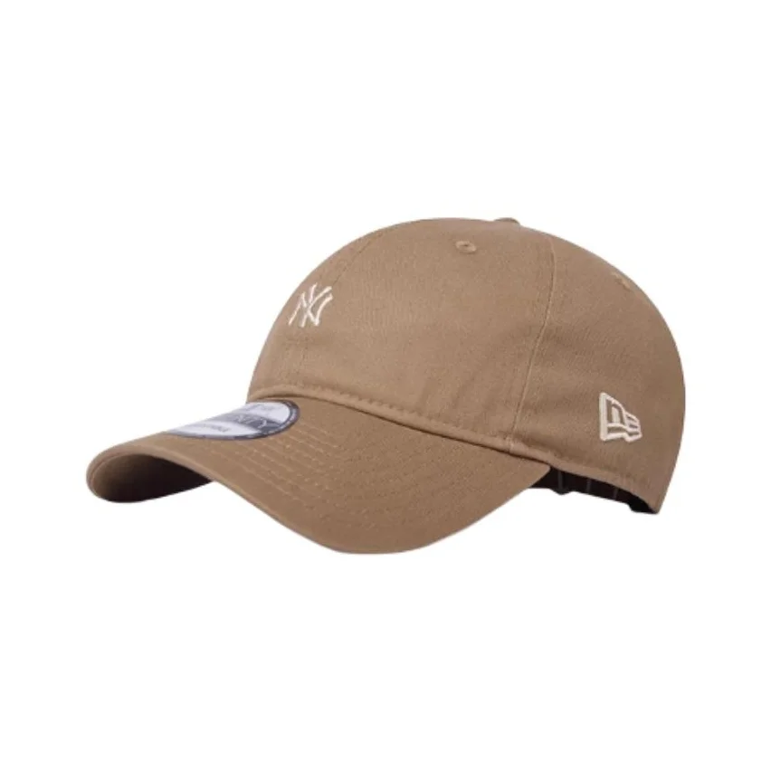 New Era Cotton Baseball Caps Unisex Khaki 14388355