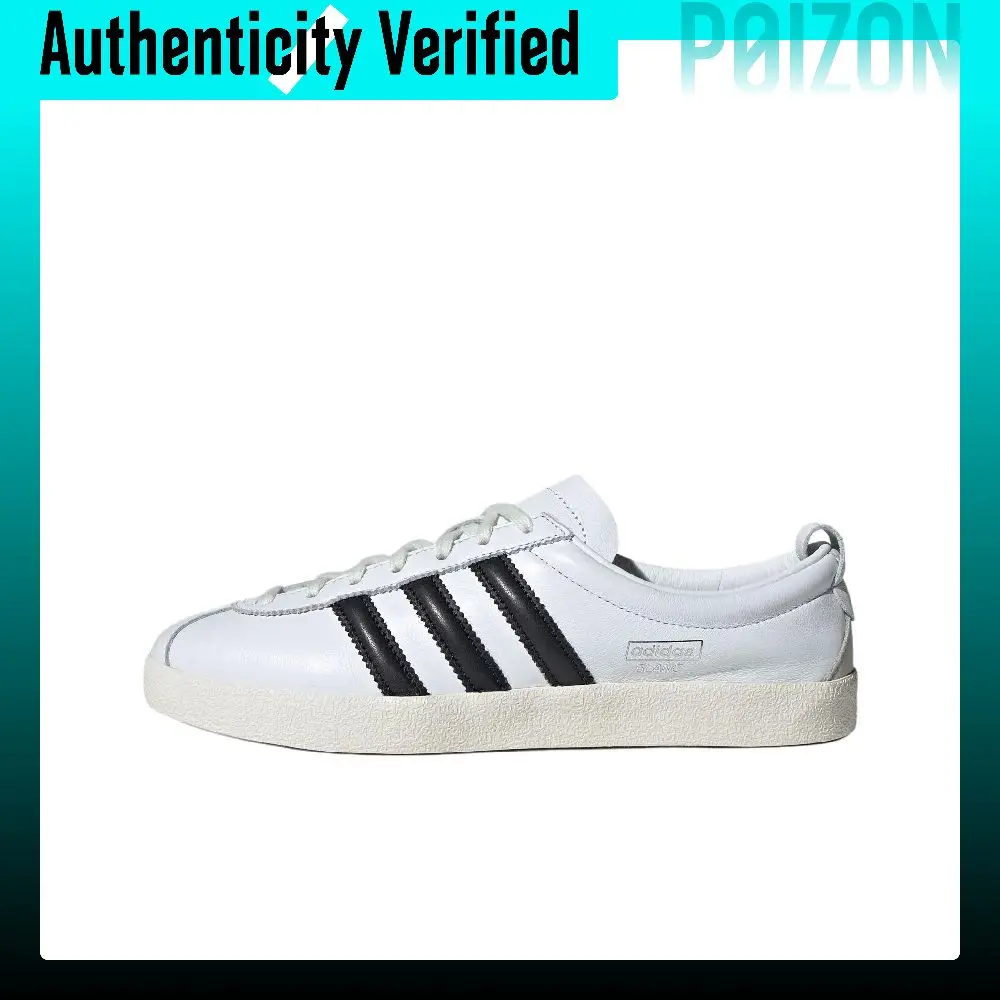 Adidas Originals BLANC Skateboard Shoes Women's Low Top White Black JI2507