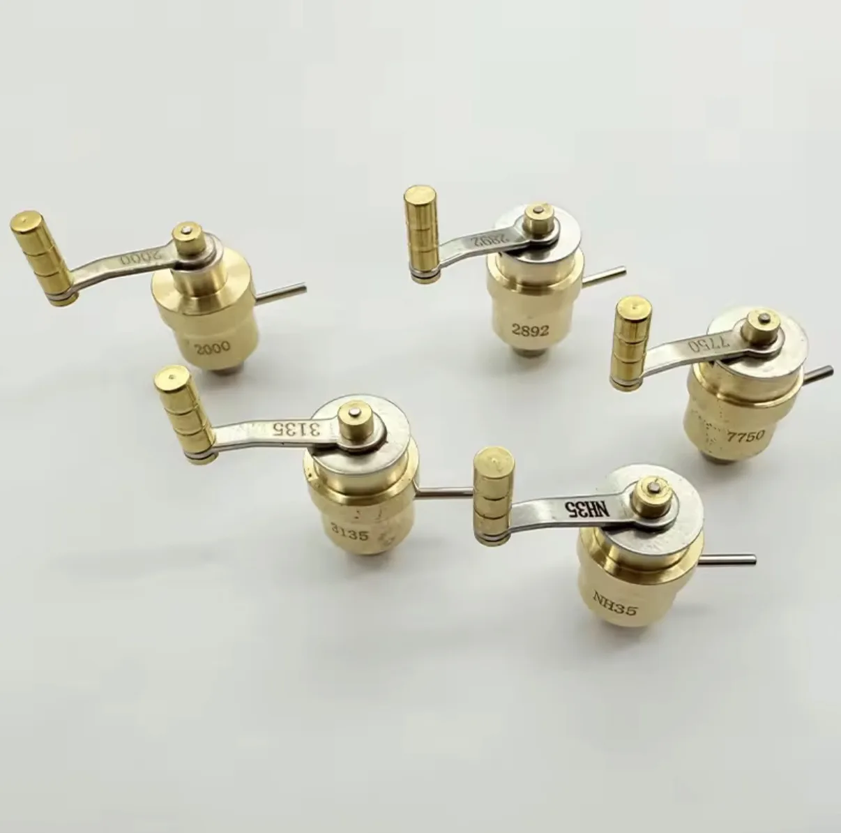 Mainspring Winder Set Metal Watch Repair Tool Fit NH35 4130 2892 7750 8200 8500 2000 C07111 3135 Movement DIY Watchmaker Tools