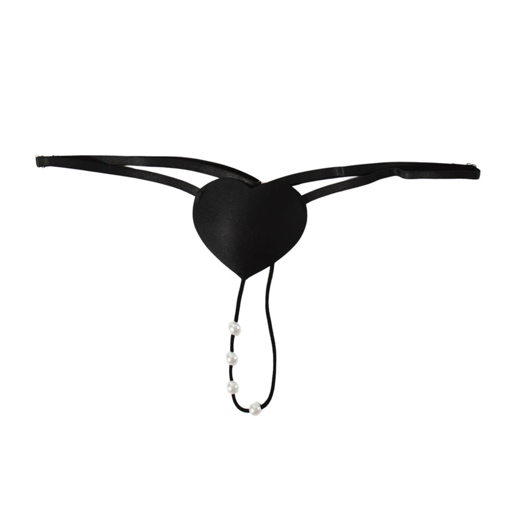 Men Love Modeling Pearl Solid Underwear For Man G-String Elastic Waist Adjustable Japanese Thong Unisex Panties Men's Underpants