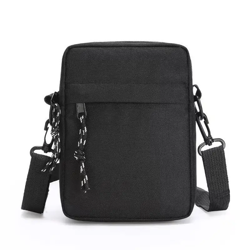 Simple Casual Mini Crossbody Bag Men's Nylon Small Shoulder Bag For Men Oxford Messenger Phone Side Sling Bag Husband Chest Pack