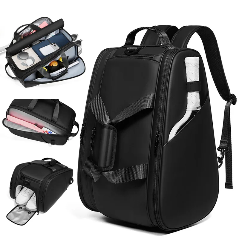 Sports Bag Tennis Badminton Pack Lightweight Gym Bag Men Women Shoulder Bag Waterproof Backpacks Multifunction Tote Durable