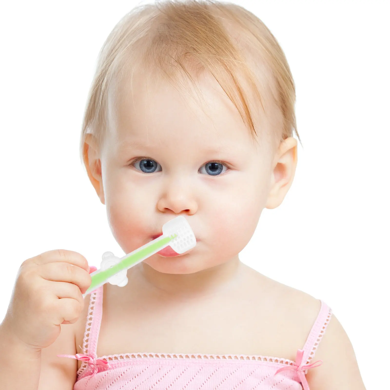 1Set Baby Toothbrush Silicone Set Newborn Oral Care Kit Soft Infant Brush Tongue Cleaner Finger Training Toothbrush Set