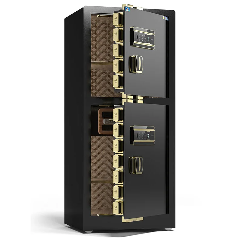 LMM large password fingerprint anti-theft all-steel WiFi smart safe into the wall small safe