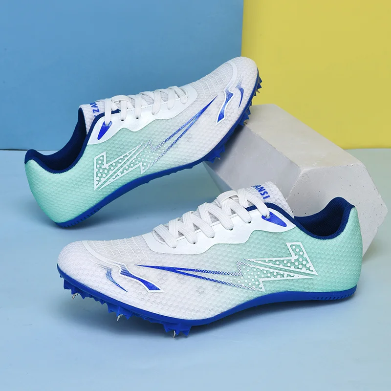 Stylish New Unisex Athletic Nails Shoes Professional Men's Nails Sneakers Anti-slip Track Spikes Running Shoes for Kids Girls