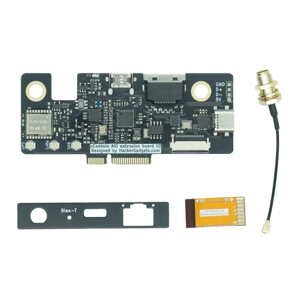 UConsole AIO V2 All-in-one Expansion Board Custom RTL-SDR/GPS/RTC/USB Hub Assemble DIY Parts Repair Replace Keyboard Accessory