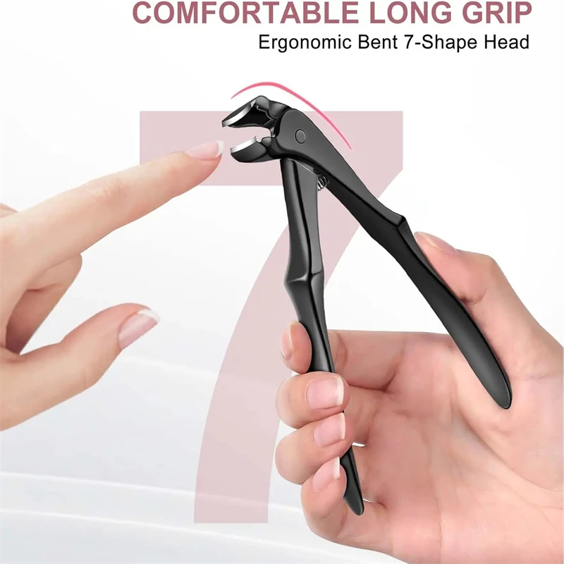 Bend Anti Splash Nail Clipper, Stainless Steel Nail Clipper, Large Opening High-Quality Nail Clipper, Essential Tool for Home