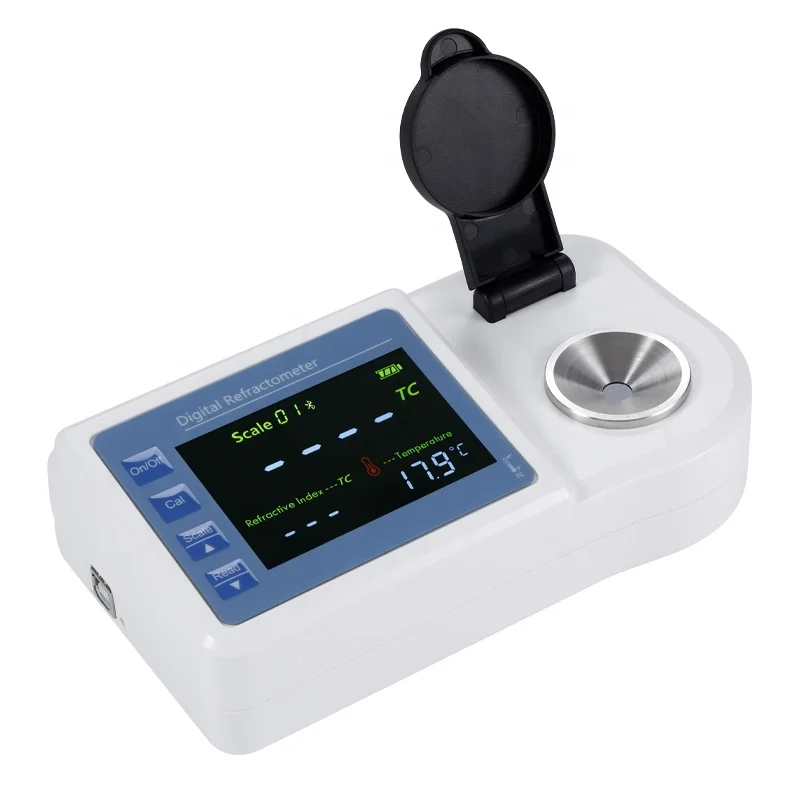 Sm-art Sensor Digital Brix Refractometer 0-90% ATC Brix Meter with 0.2% Precision for Measuring Fruit Juice and Cof-fee
