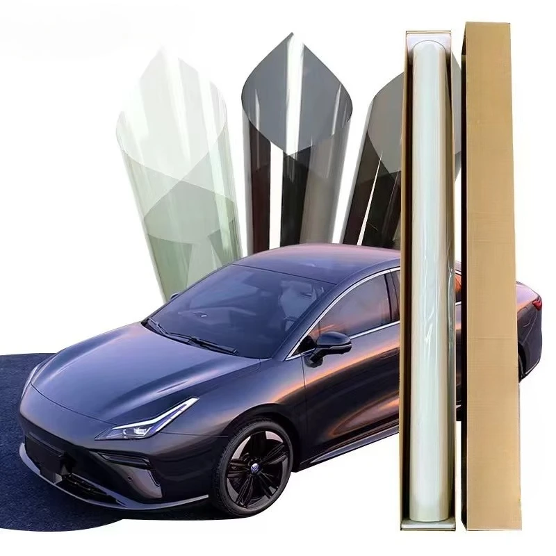 High UV Blocking Window Tint Film 99% UV Rejection Heat Insulation Privacy Protection Solar Control Car Window Film Roll