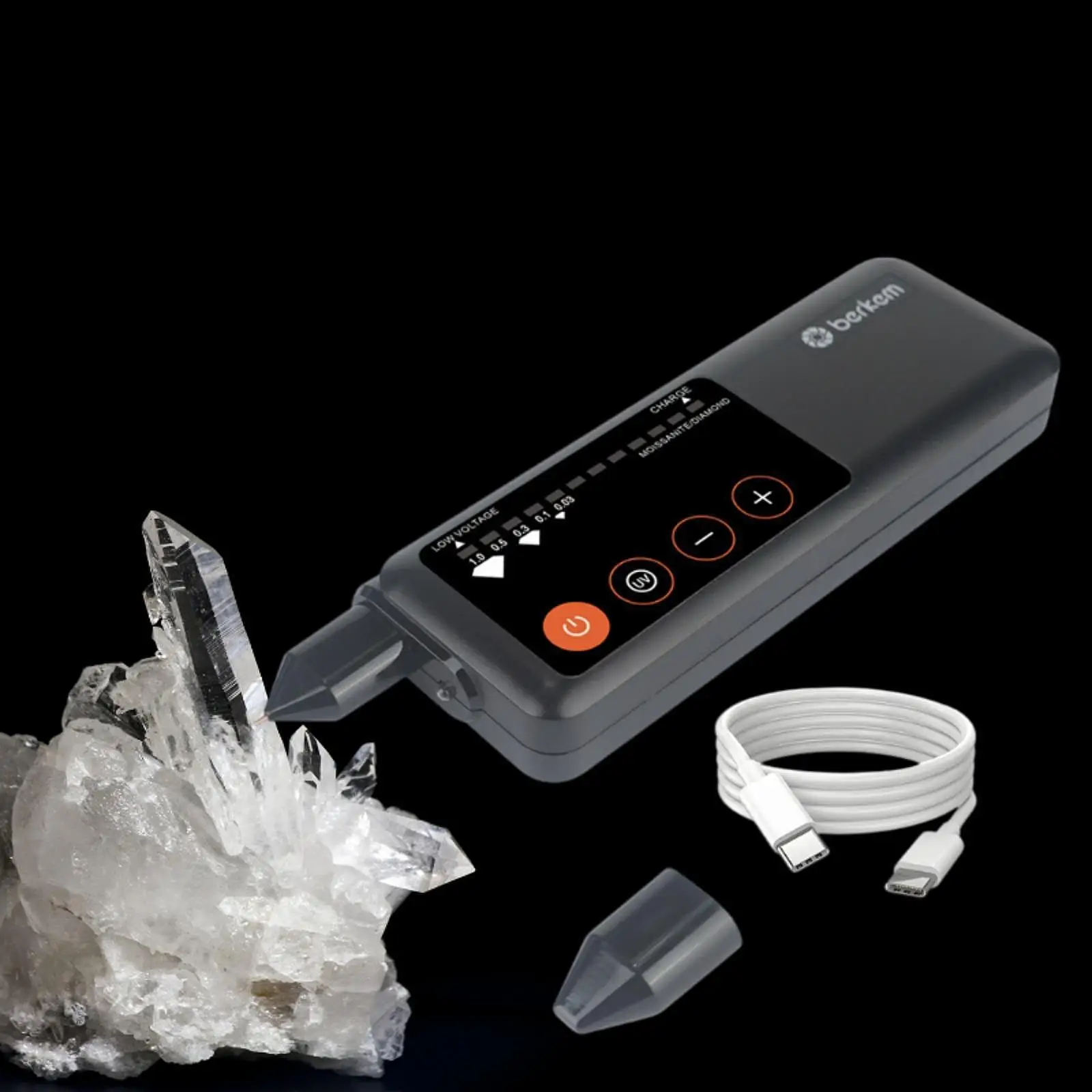 Diamond Tester Testing Tool High Accuracy Lightweight Accessories Electronic Jewelry Selector Supplies for Novice Diamonds