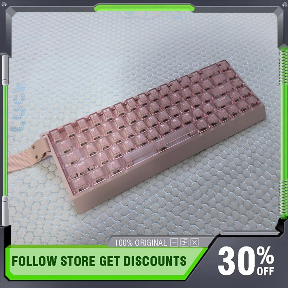Carotmas Mercury68 Magnetic Switch E-sports Keyboard Wired Single Mode 8000HZ 0.125MS RGB 68-KEY E-sports Gaming Keyboard Gift