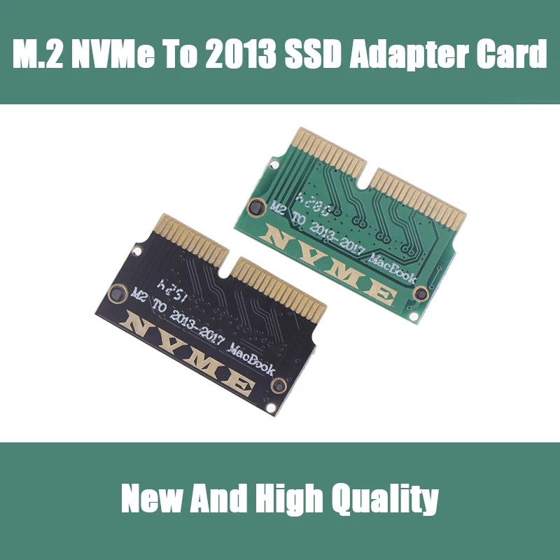 1PC For M.2 NVMe PCI-E M2 SSD Converter Card Macbook SSD Adapter For Phone Macbook Air Pro 2013-2017 A1466 A1502