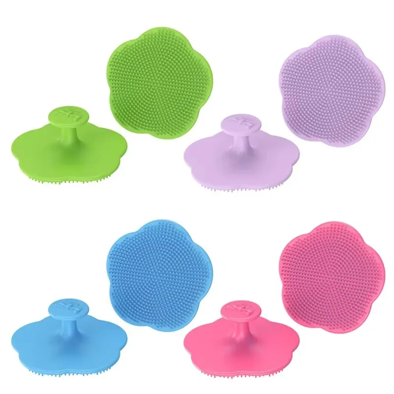 New Baby Care Accessories Fetal Head Fat Comb Infant Bathing Soft Comb Newborn Hair Cleaning Supplies Infant Comb Head Massager