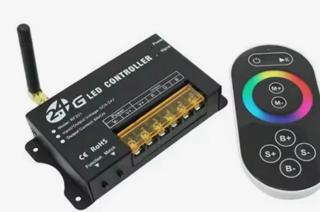Suitable for Colorful Light Strip Color Grading High-power 24A Controller 5-24V Module Controller 2.4G Wireless  Controller