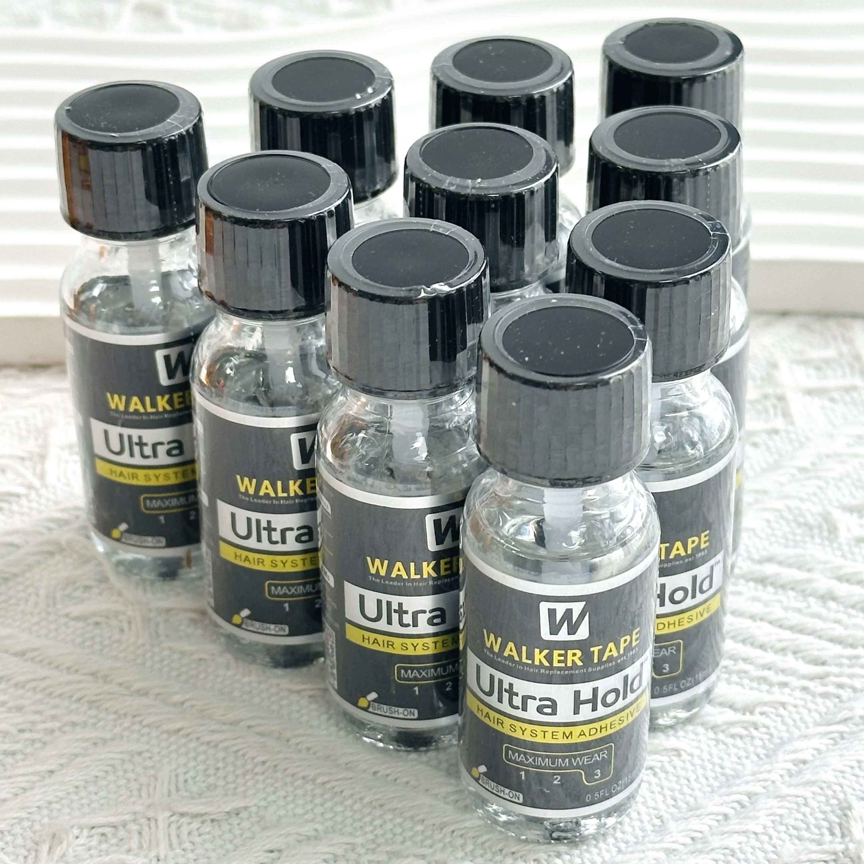 10/15/20pcs15ml Max hold glue for lace wigs lace front wig glue waterproof front lace wig glue lace glue adhesives toupee glue