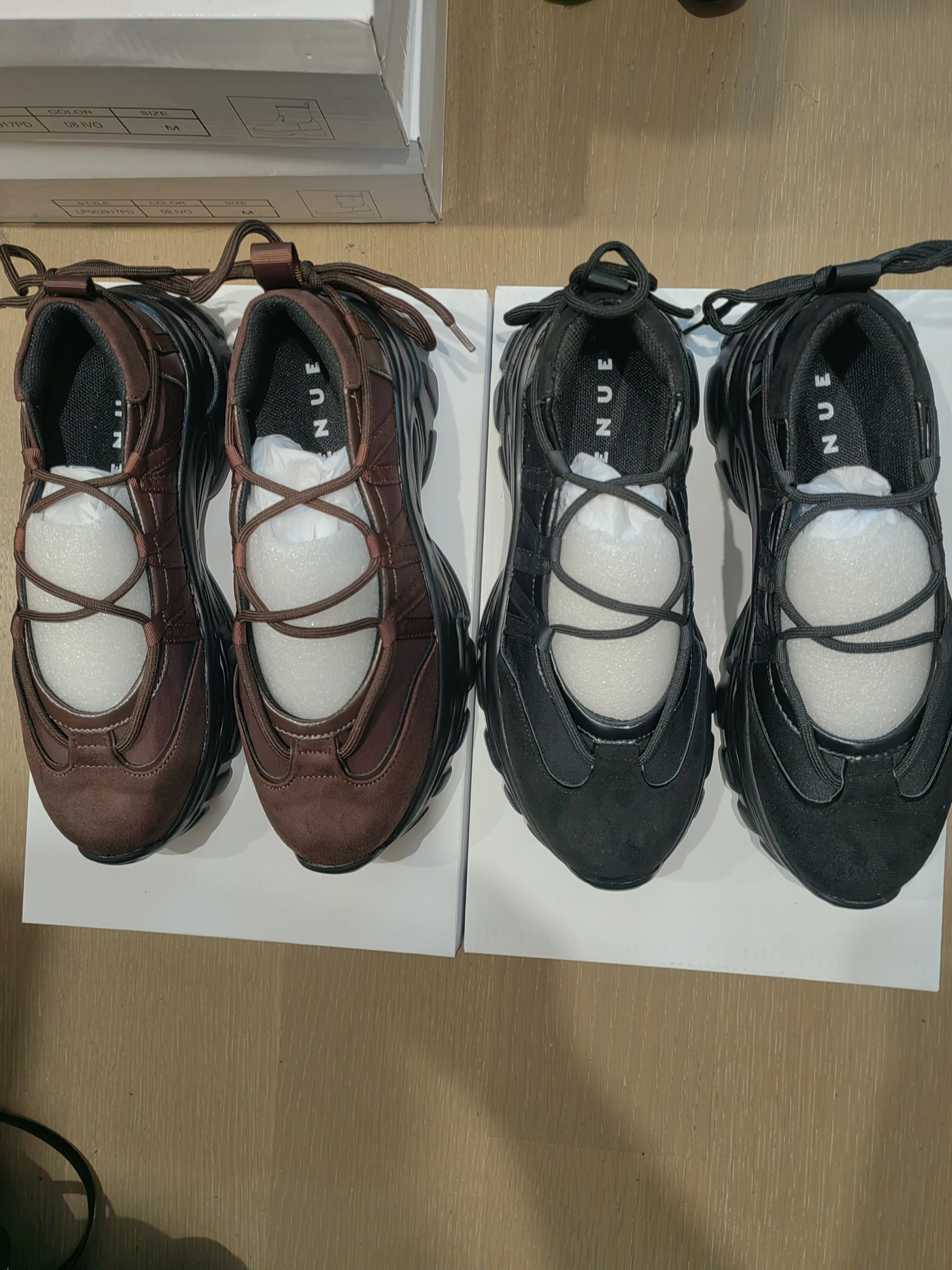 Women's Comfortable Casual Knot Tied Shoes Spring Summer Autumn Winter All Season Wear Lightweight Thick Bottom Heightening L...