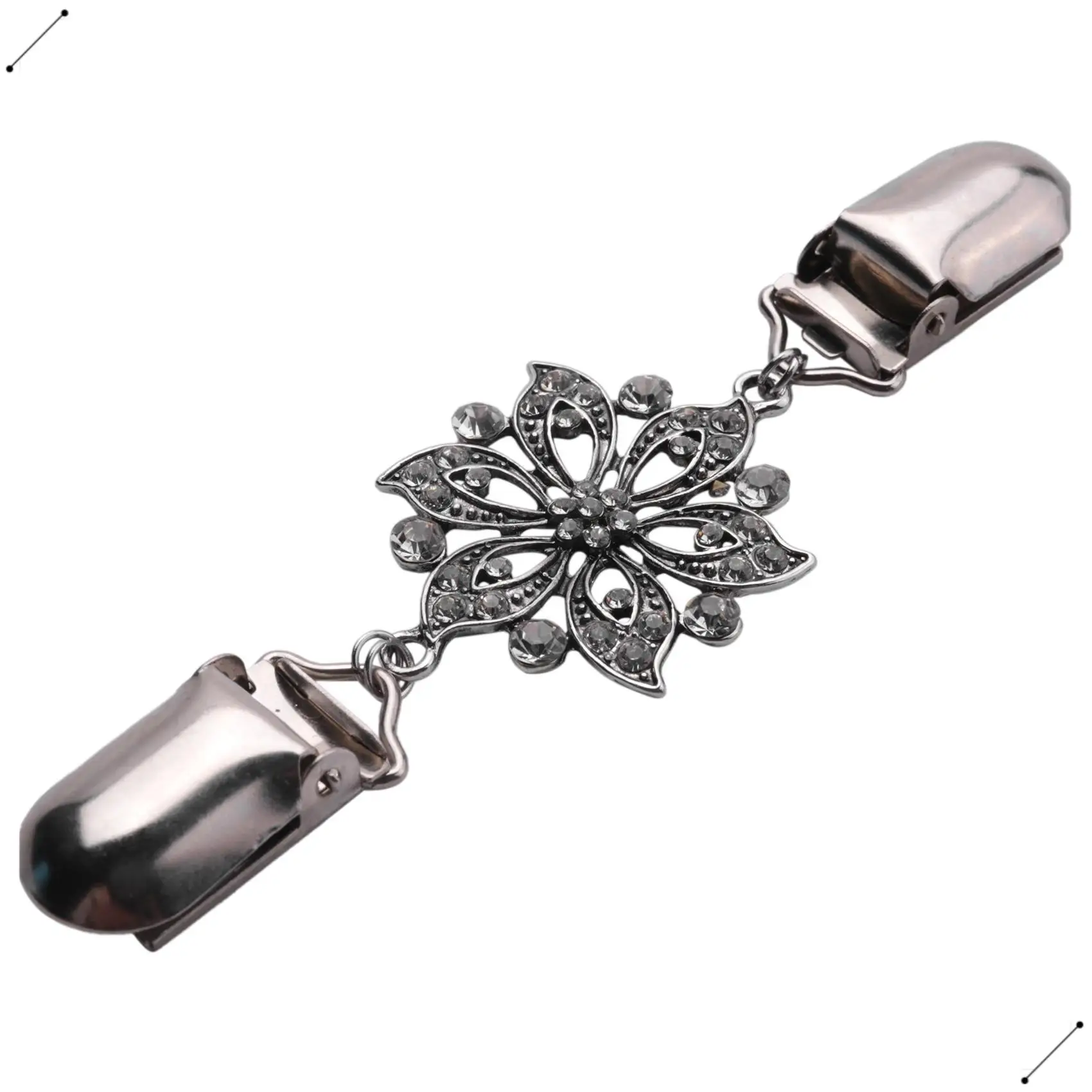 3 Pieces Sweater Shawl Clips Dresses Cardigan Collar Brooch Clip Vintage Shirts Clips For Women Girls
