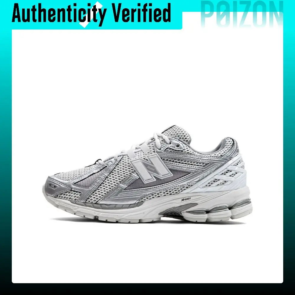 New Balance NB 1906R Cushioning Breathable Support Impact-Resistant Low-top Casual Running Shoes Unisex Silver White M1906RCB