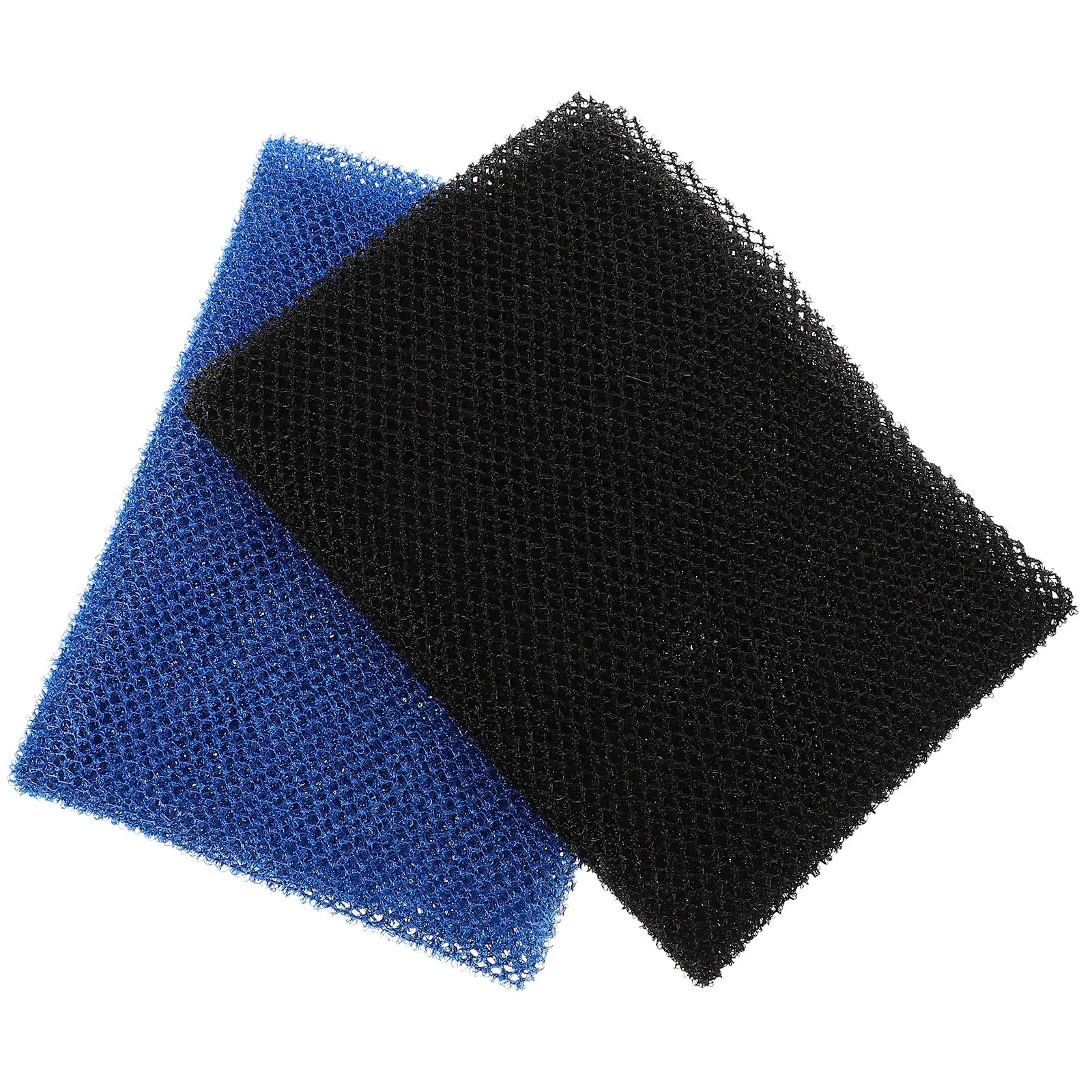 2Pcs African Net Washcloth Exfoliating Body Scrubber for Smooth Machine Washable Long Handle Shower Bath Tool
