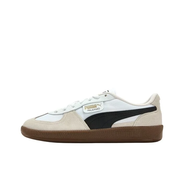 PUMA Palermo Abrasion Resistant Low top German Army Trainers Unisex Gray 403953-01