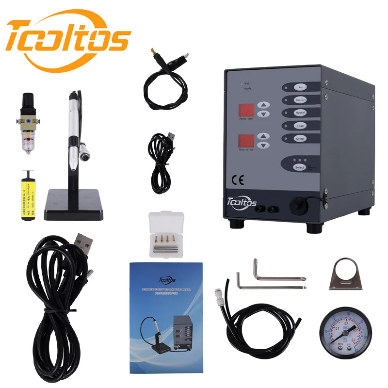 Tooltos Jewelry Soldering Machine, Soldering Machine - Automatic CNC Pulse Argon Arc Tig Jewelry Spot Soldering Machine 110/220V