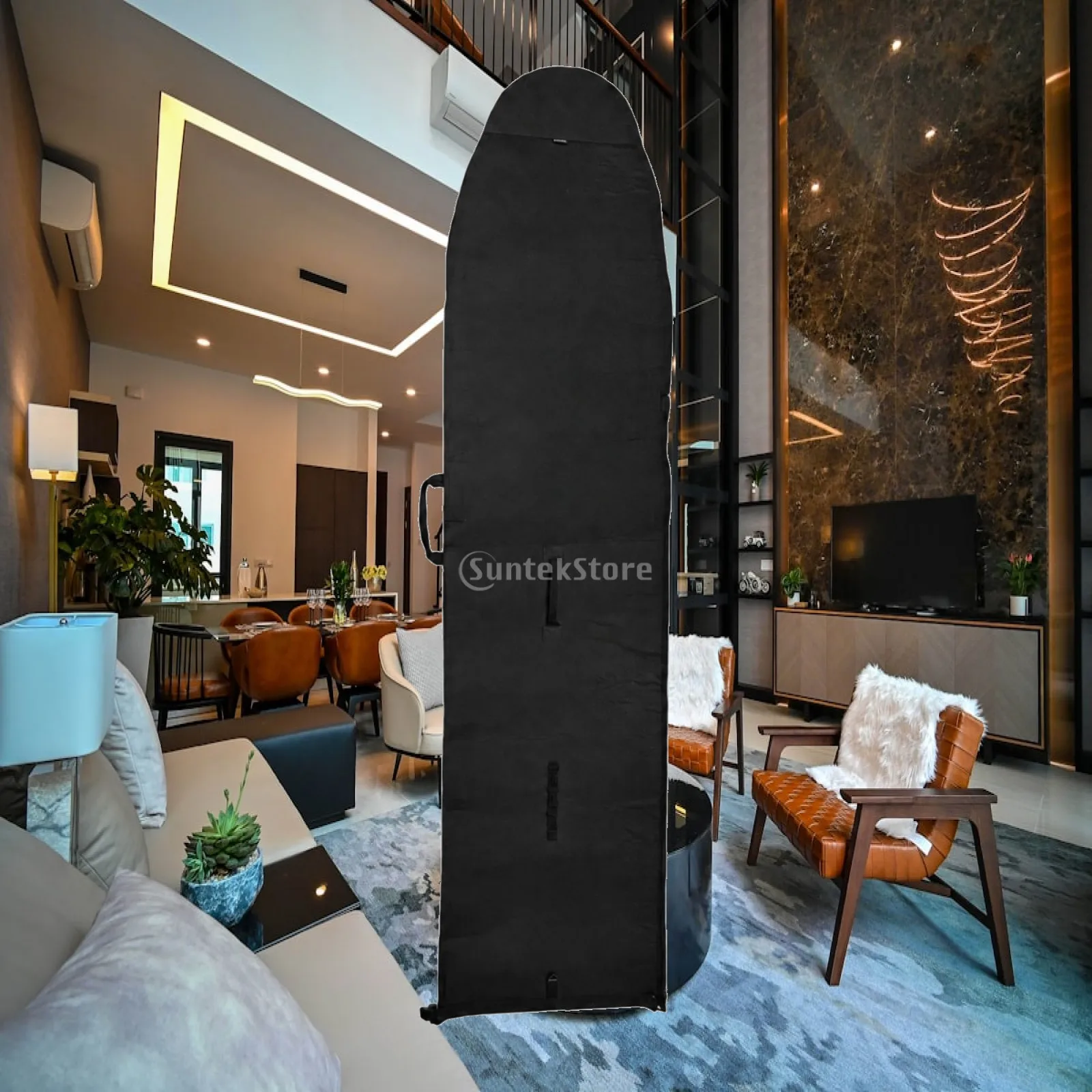 Surfboard Guard Cover Foam Padded Surfboard Bag with Pocket Long-Lasting Portable for Surfers