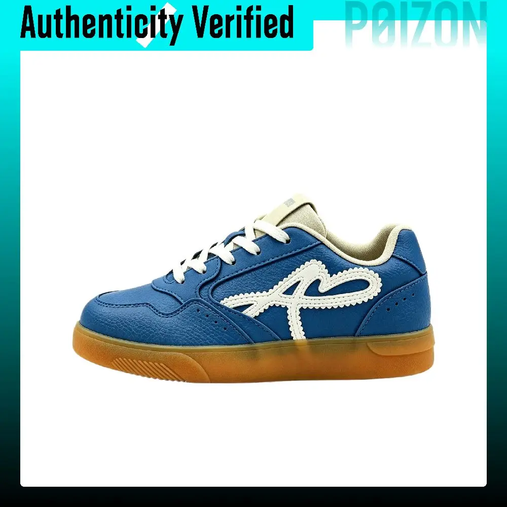 ANTA Clear Wind LP Skate Shoes Women's Low-top Light Purple Blue/Ivory White 122638036-2