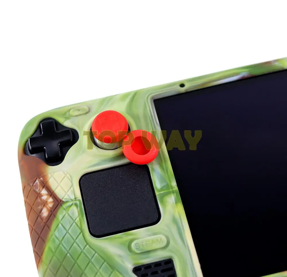 500PCS Replacement Analog Thumb Stick Grips Cover Caps For Steam Deck Controller High Quality Handle Silicone Cap Repair Parts