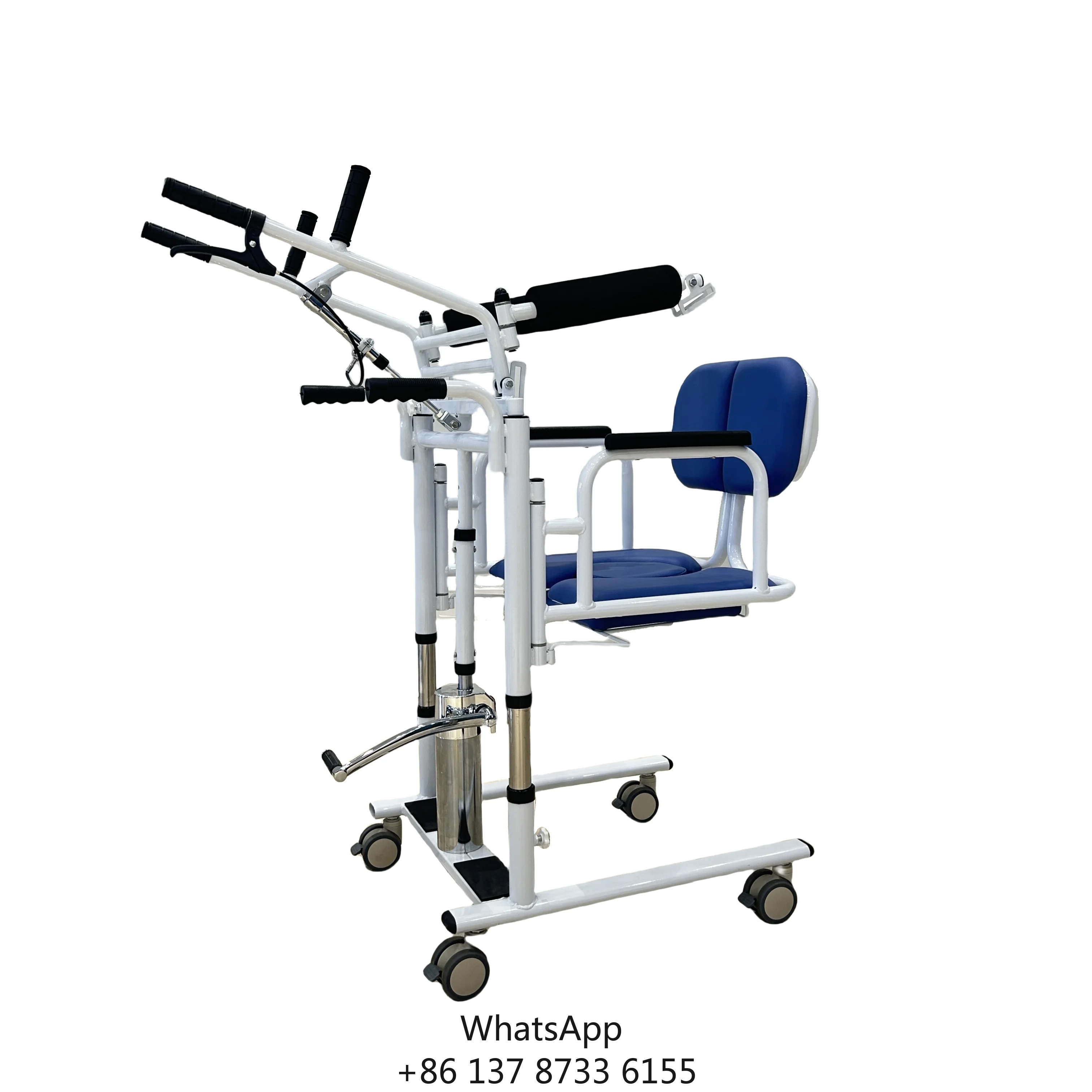 Bedridden Patient Hydraulic Displacement Machine, Elderly Transfer Machine, With Toilet Bowl Lifting And Displacement Device