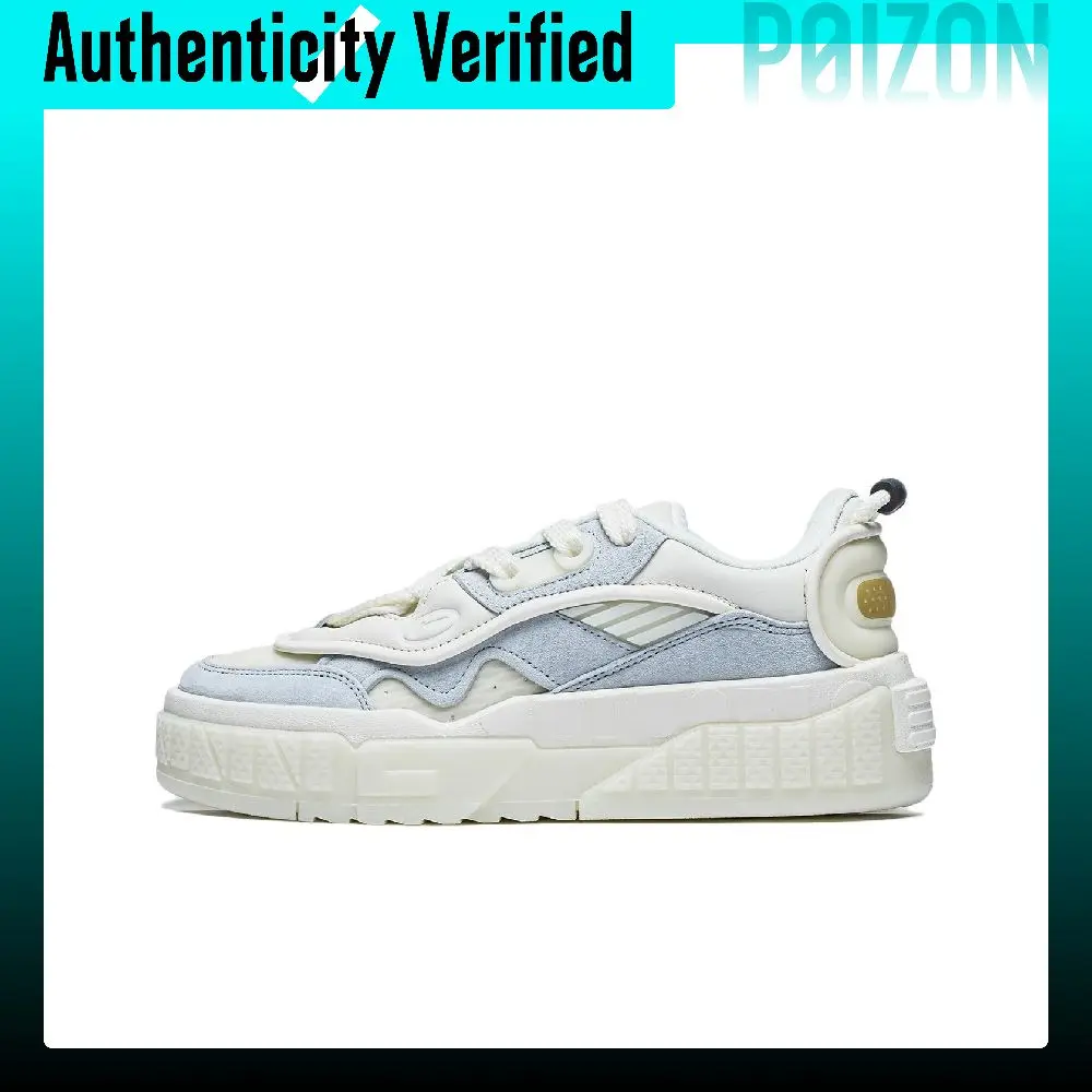 Disney x Li Ning 001 UNBLOCK Slip Resistant Abrasion Resistant Low top Sports Casual Shoes Women's White Blue AGCT092-1