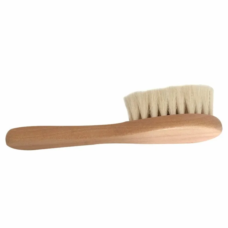 2Pcs Set Baby Hair Brush & Comb Mini Pocket Grooming Kit Newborn Hair Massage Tool for Bath Shower Daily Care for Infant Kids