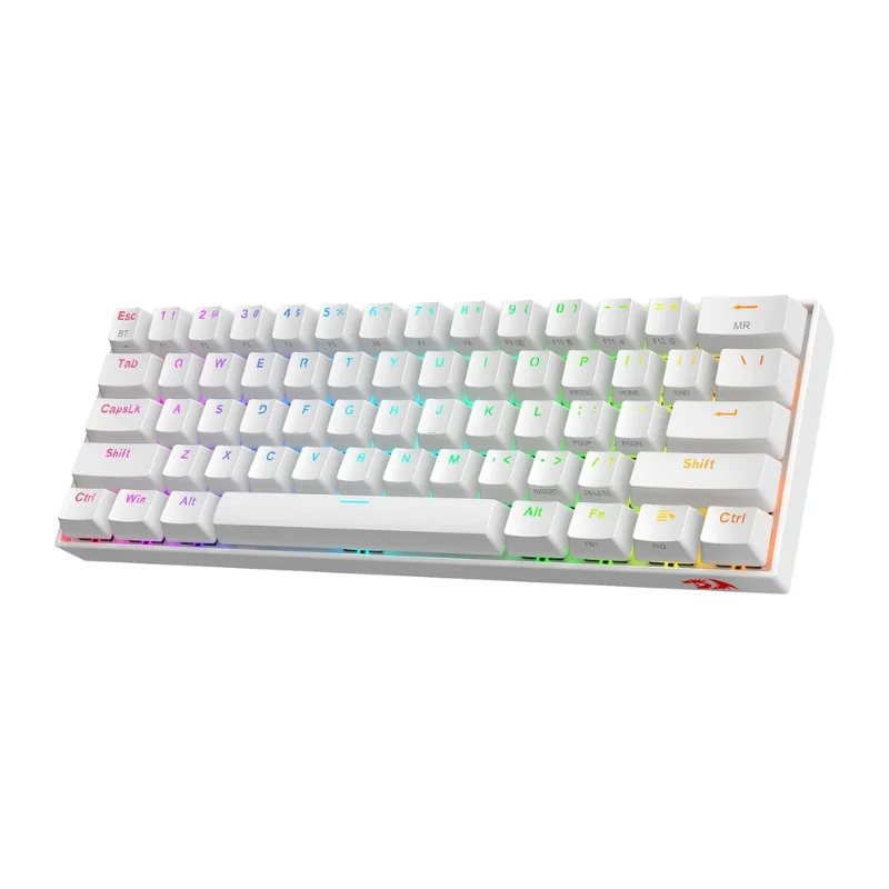 Redragon K530 Pro Draconic 61 Keys 60% Wireless RGB 100% Hot-Swap Socket Mechanical Keyboard Bluetooth/2.4Ghz/Wired 3-Mode