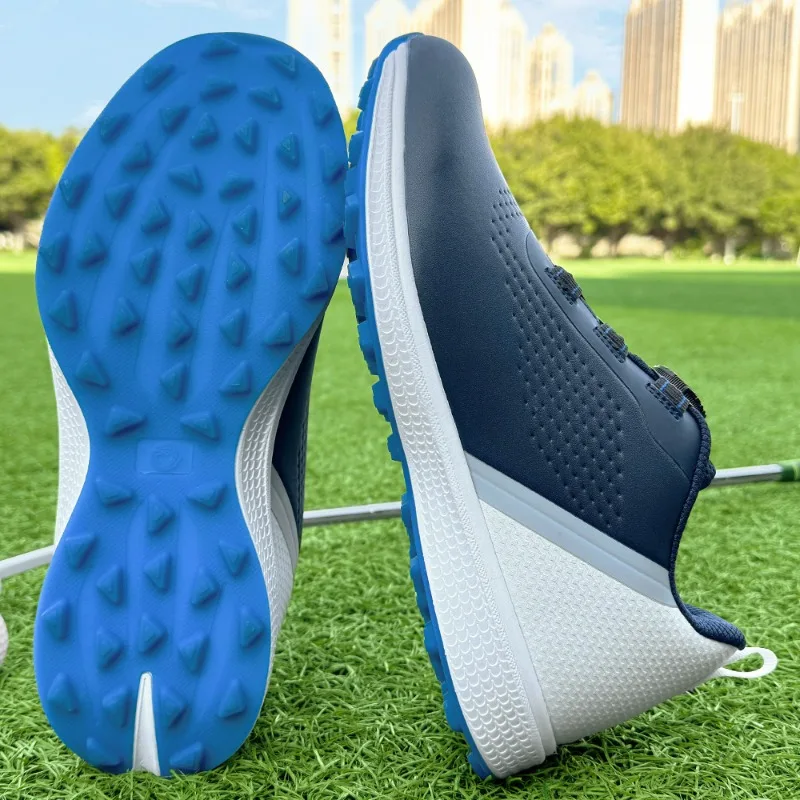 2026 New Golf Training Shoes Men Big Size 48 49 Walking Shoes Mens Designer Golf Shoes Man Quick Lacing Golf Sneakers