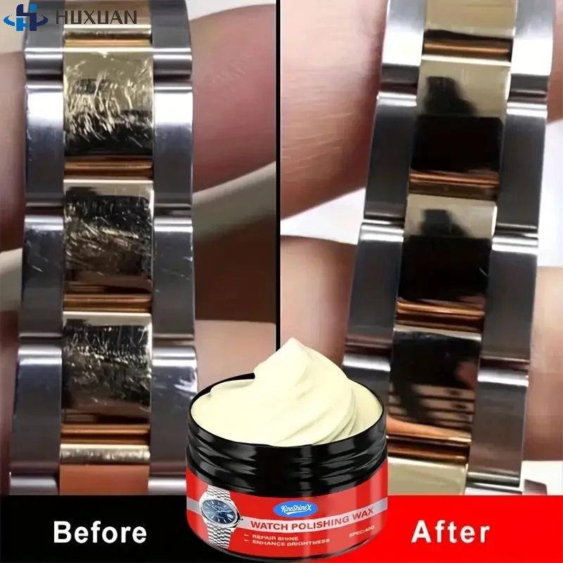 30g Watch Polishing Paste for Metal Frame Renewal, Strap & Screen Scratch Repair Cream, Jewelry Polishing Tool