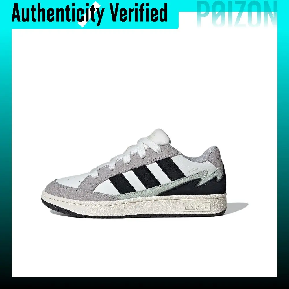 Adidas WCARD ADV Low top Skateboard Shoes Unisex White Gray JR0075