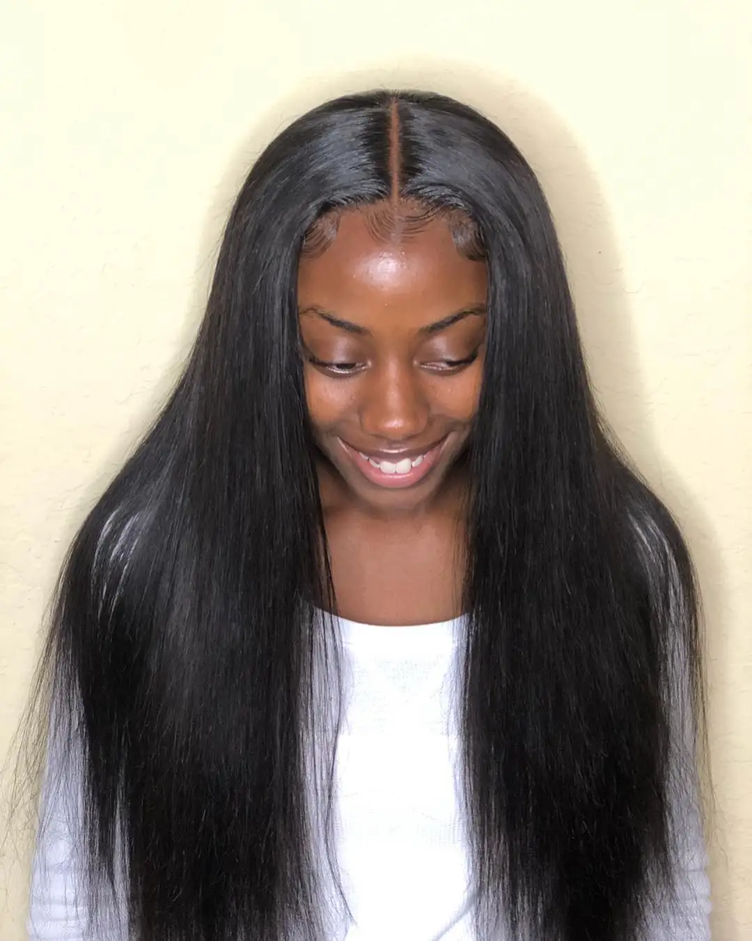 13x6 13x4 HD Transparent Lace Frontal Wig Bone Straight Brazilian Human Hair Wigs 180 Density 26 36 36 Inch Glueless Pre Plucked For Women