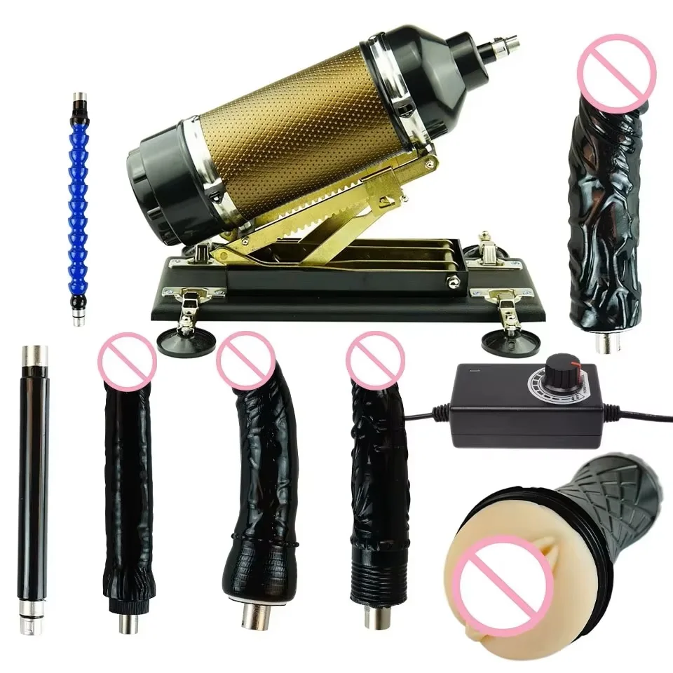 FREDORCH  Sex Machine with Male Masturbator Cup and Big Dildos Automatic Love  Gun for Women and Men  Toys