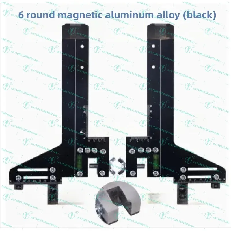 Elevator Calibration Ruler, Calibration Ruler Guide Rail Positioning Aluminum Alloy Stainless Steel Magnetic