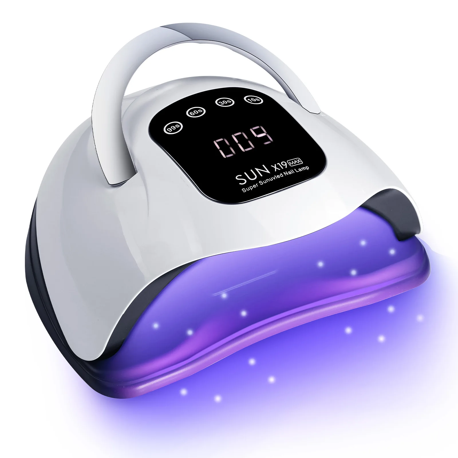 High Power 320W UV LED Nail Lamp With 72 Light Beads Fast Drying Gel Polish Curing Machine For Home Use And ProfessionalManicure