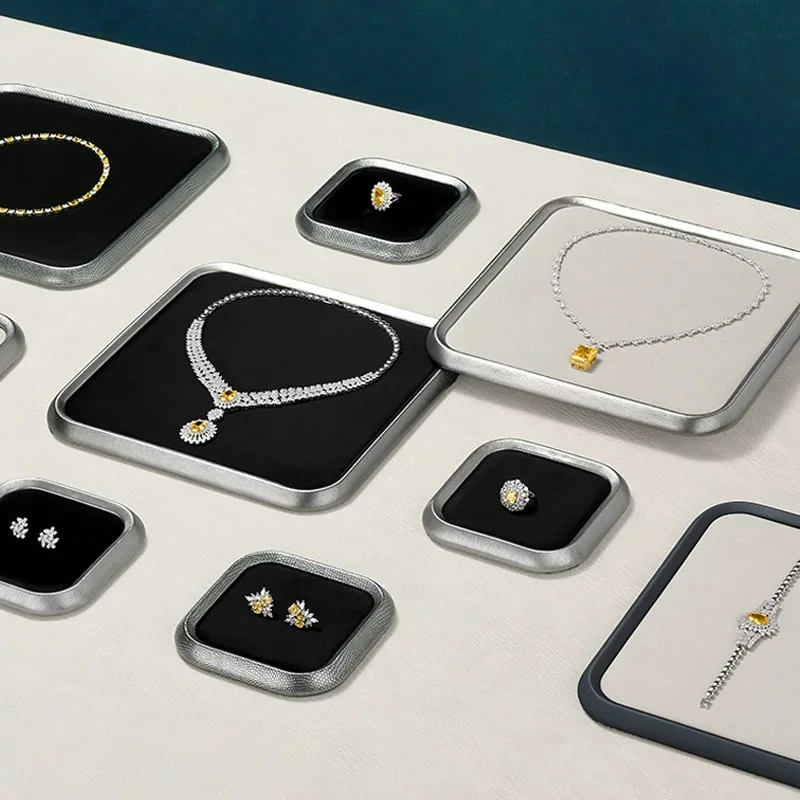 Jewelry tray jewelry display props ring bracelet pendant necklace tray window counter decoration