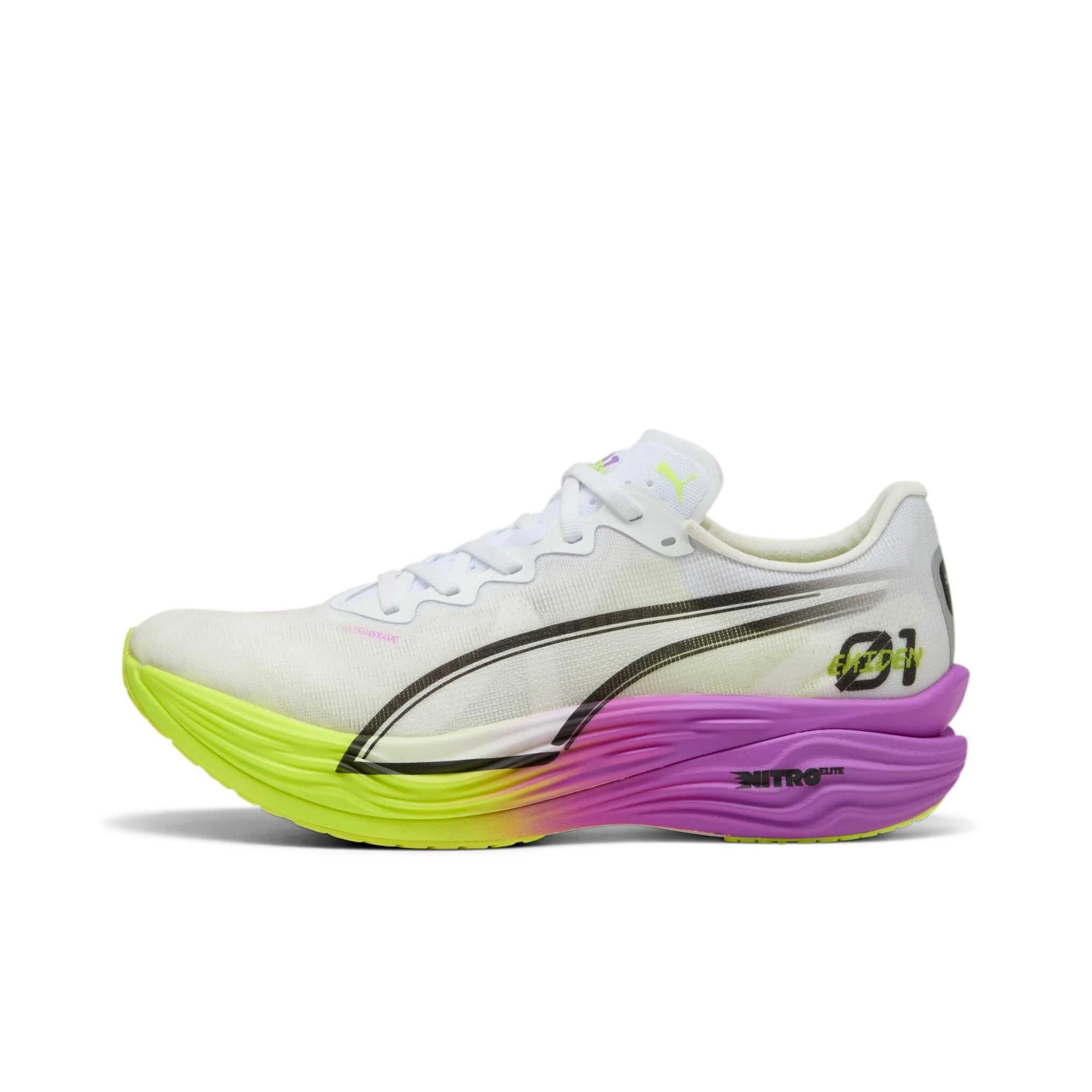 PUMA Deviate NITRO Elite 3 Comfortable Fabric Slip Resistant Rebound Low top Marathon Racing Running Shoes Men's 311896-01